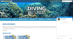 Desktop Screenshot of divingwhitsundays.com